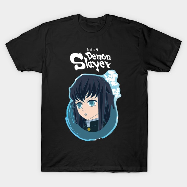 DEMON SLAYER: MIST PILLAR MUICHIRO TOKITO T-Shirt by FunGangStore